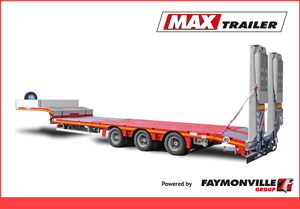 MAX TRAILER MAX100 Semi-Tieflader