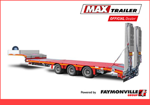 MAX TRAILER MAX100 Semi-Tieflader