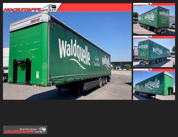 Kögel / Pritschensattelanhänger / S24P90/1100