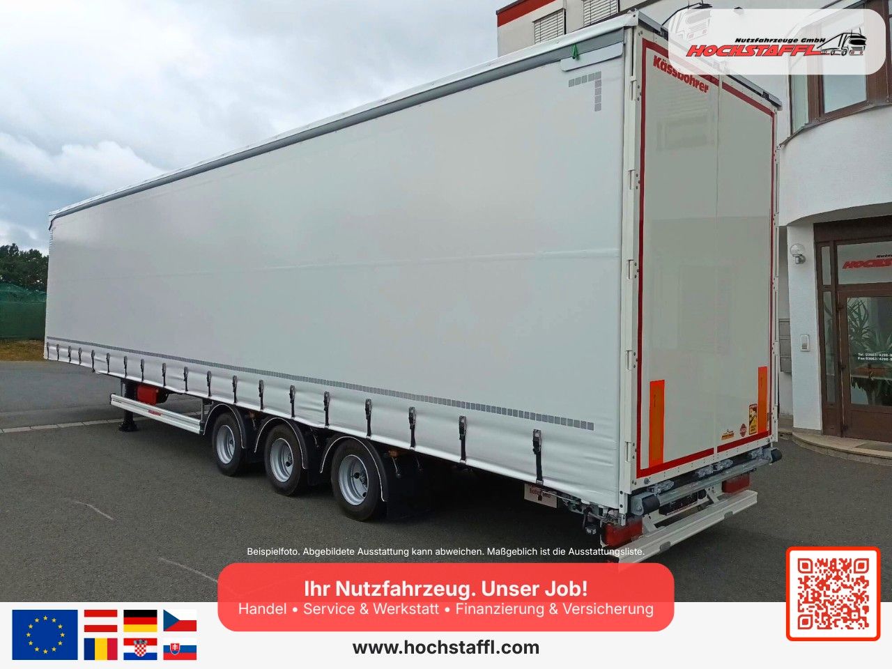 Fahrzeugabbildung Kässbohrer SCA-M Luftfracht Rollenboden