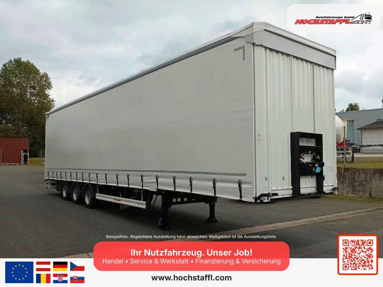 Fahrzeugabbildung Kässbohrer SCA-M Luftfracht Rollenboden