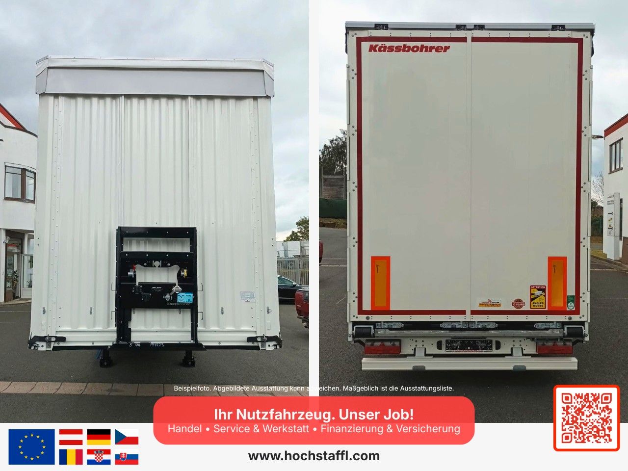 Fahrzeugabbildung Kässbohrer SCA-M Luftfracht Rollenboden