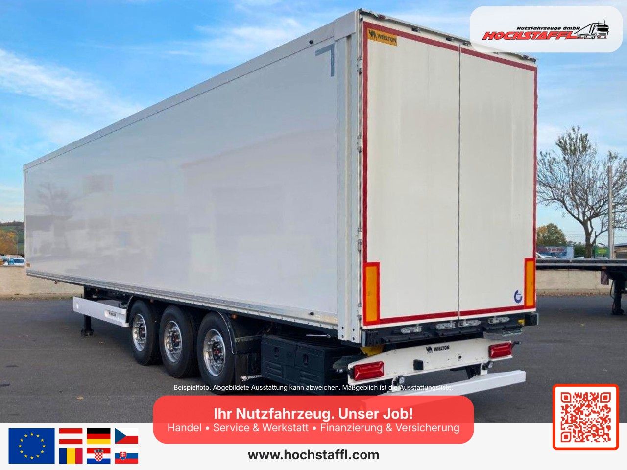 Fahrzeugabbildung Wielton Koffersattel