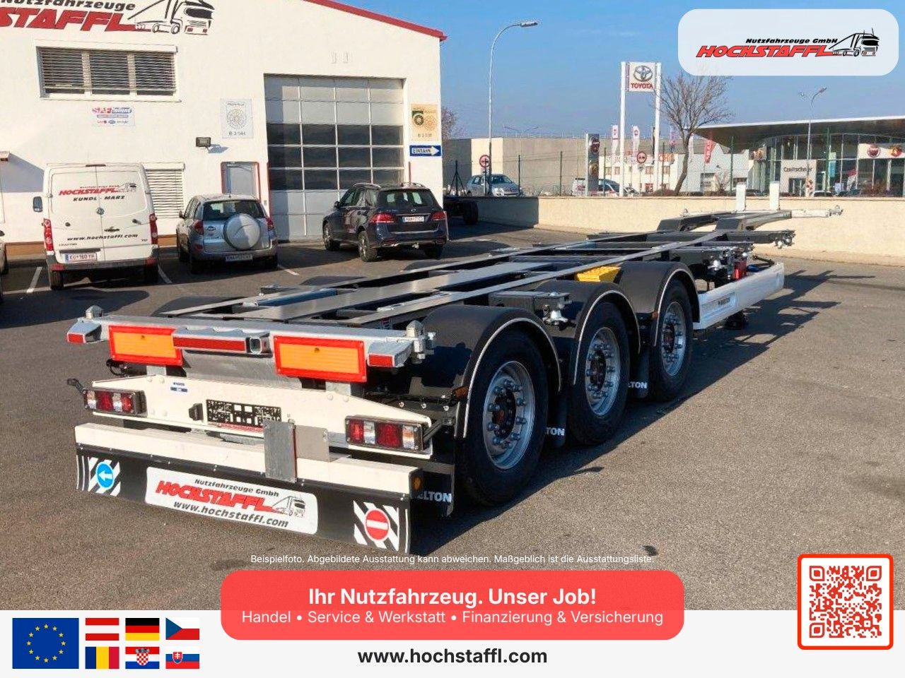 Fahrzeugabbildung Wielton 45 Containerchassis
