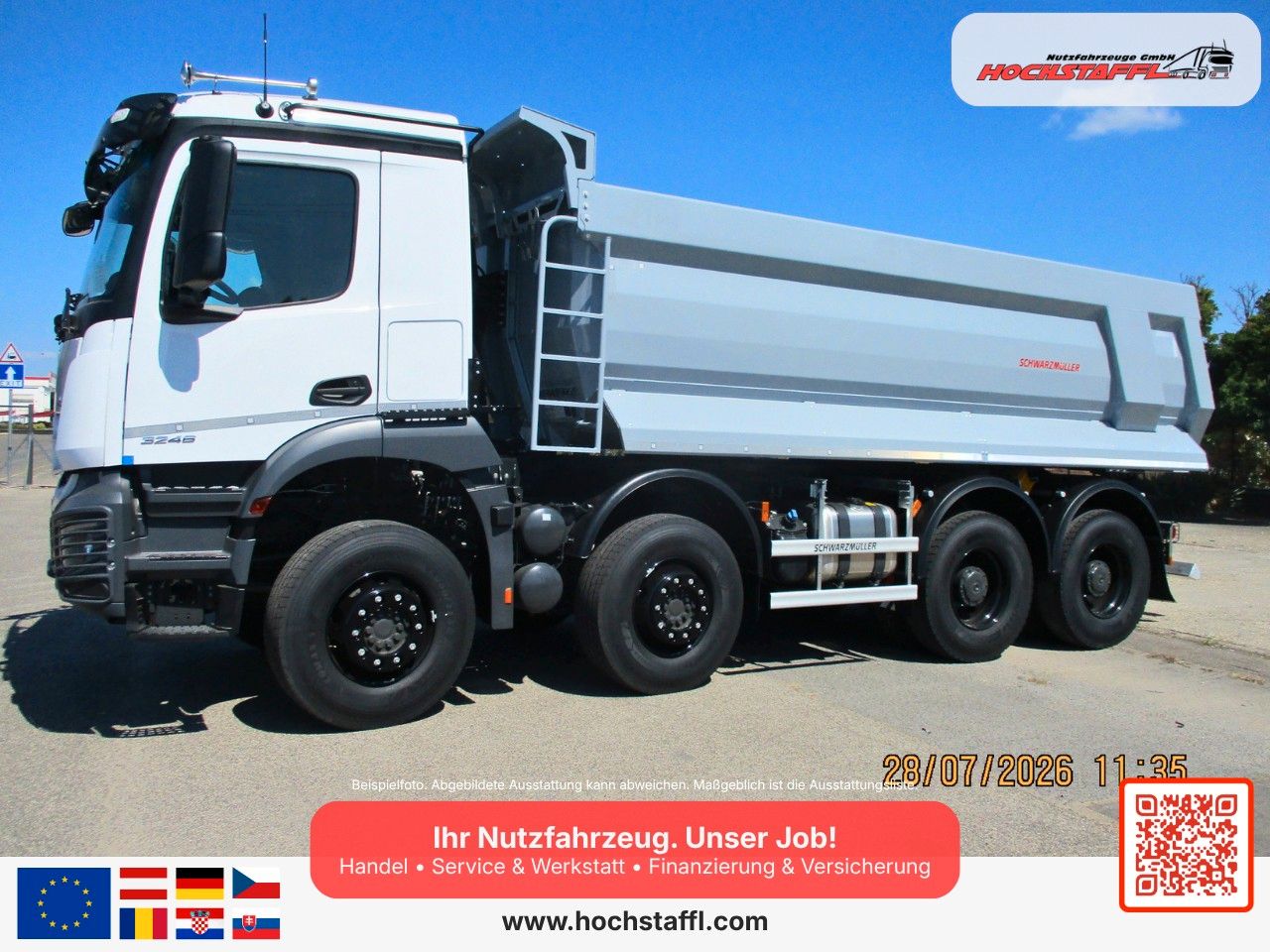 Fahrzeugabbildung Mercedes-Benz AROCS 3246 K 8x4