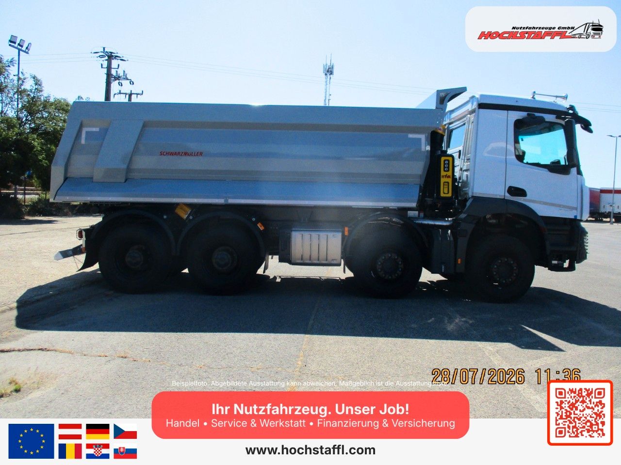 Fahrzeugabbildung Mercedes-Benz AROCS 3246 K 8x4