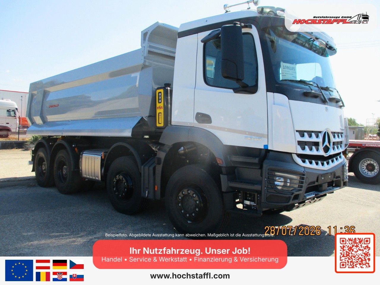 Fahrzeugabbildung Mercedes-Benz AROCS 3246 K 8x4