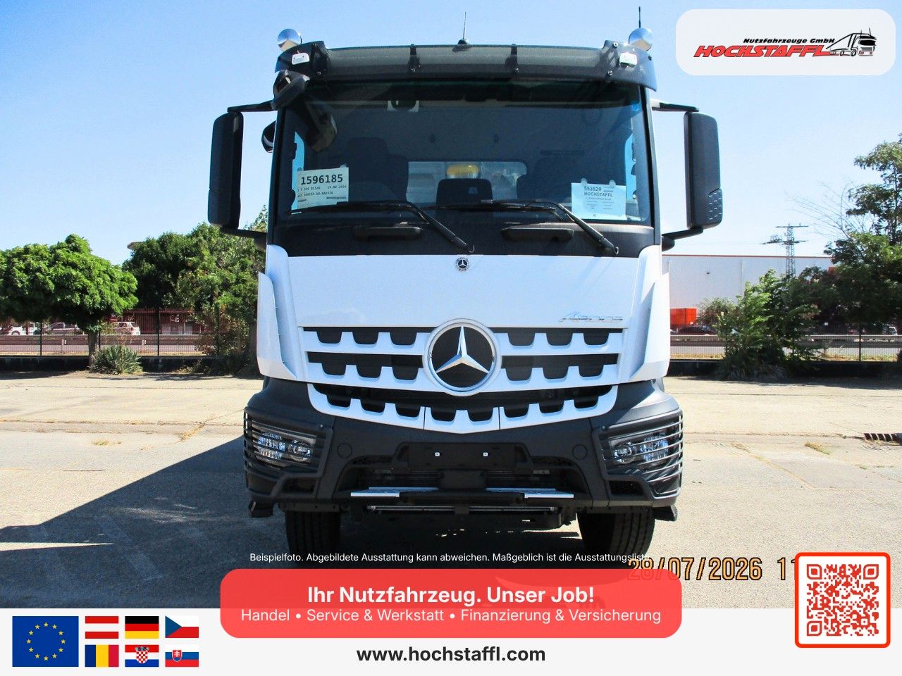 Fahrzeugabbildung Mercedes-Benz AROCS 3246 K 8x4