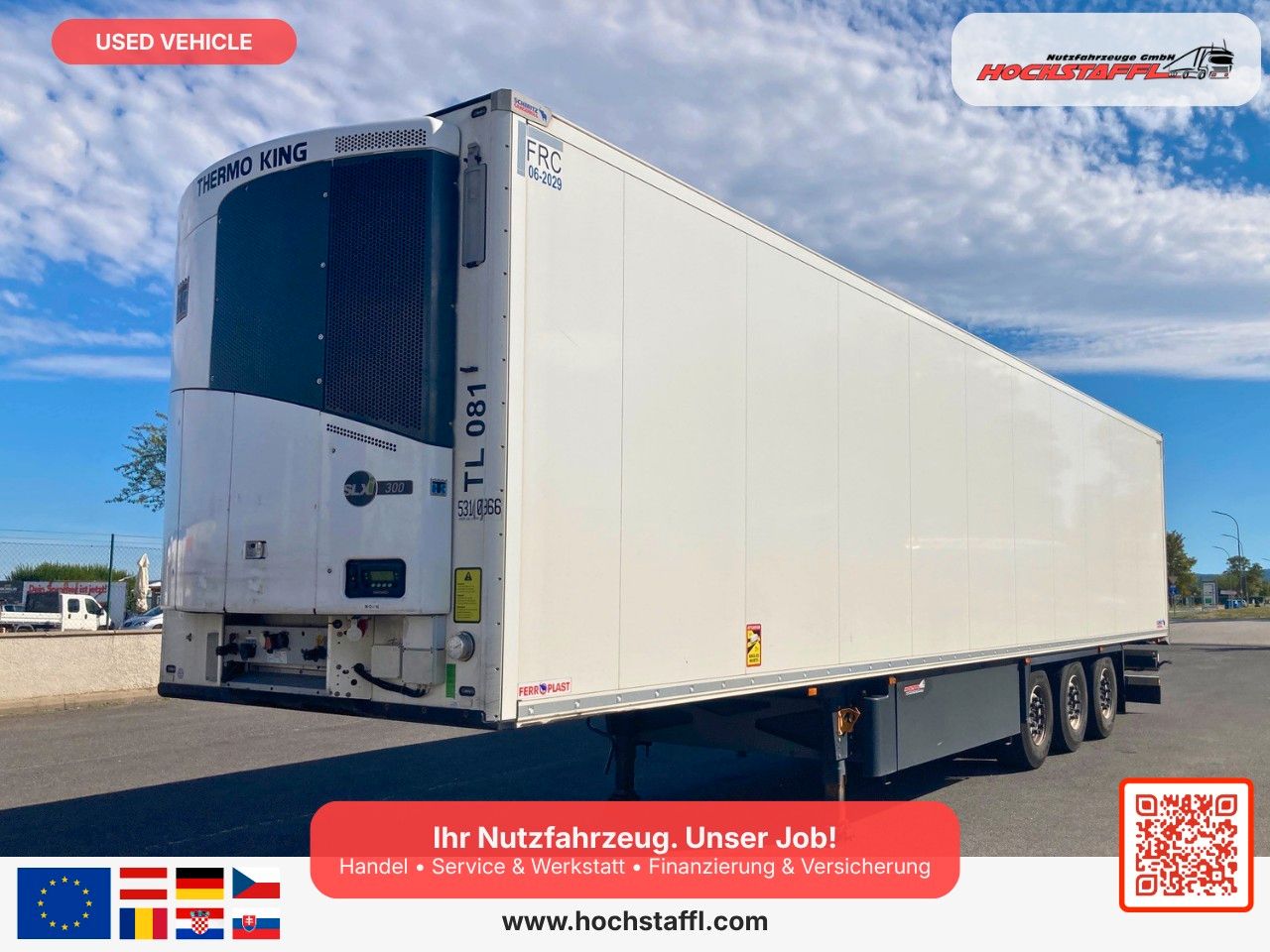 Schmitz Cargobull SCB mit Thermo King SL300 Doppelstock