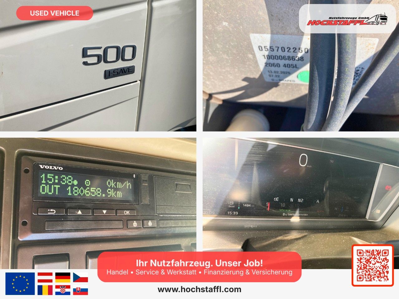 Fahrzeugabbildung Volvo AERO FH 500 I-Save